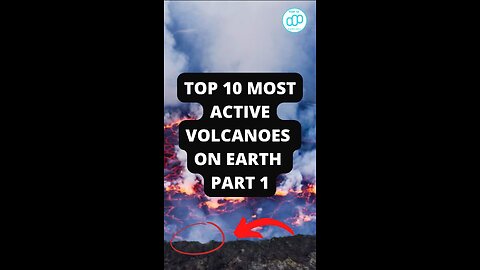 Top 10 Most Active Volcanoes on Earth Part 1