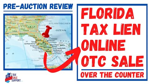 FLORIDA TAX LIEN OTC SALE REVIEW: FL OVER THE COUNTER LIENS!