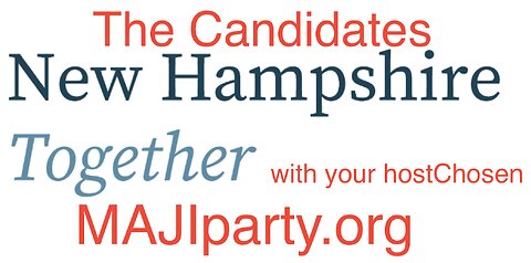 New Hampshire Candidates Work Together?