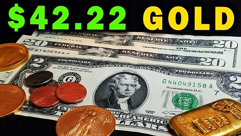 $42.22 Gold! The OFFICIAL Price And Why It Won't Change