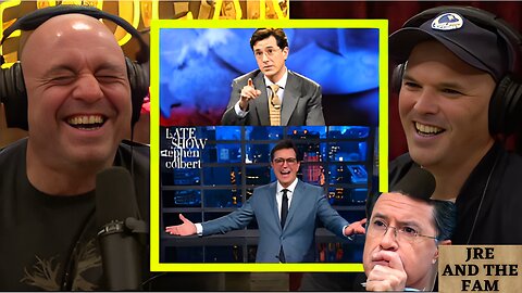 Joe Rogan: Why Did Steven Colbert Become A WOKE Mainstream Sellout Puppet, From A Genius Comic?!