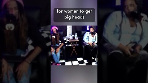 Is having a big head gender related? #podcast #question #shorts #viralvideo #talking #real #facts