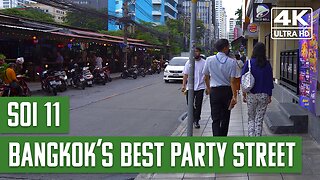 Soi 11 - Bangkok’s BEST PARTY STREET at daylight