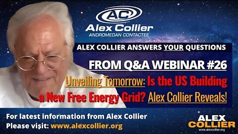 Unveiling Tomorrow: Is the US Building a New Free Energy Grid? Alex Collier Reveals!