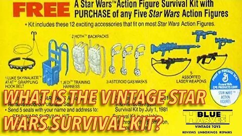 WHAT IT IS THE VINTAGE STAR WARS SURVIVAL KIT?