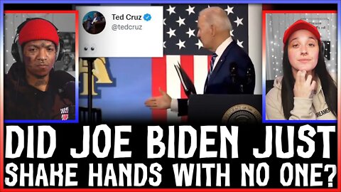 HE'S GONE! | Joe Biden just SHOOK HANDS with THIN AIR as an entire crowd WATCHED!