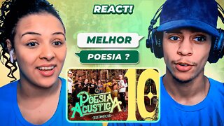 Poesia Acústica #10 - Recomeçar | [React em Casal] 🔥