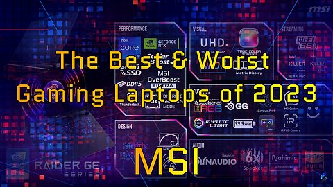 CES 2023's Best & Worst Gaming Laptops - MSI