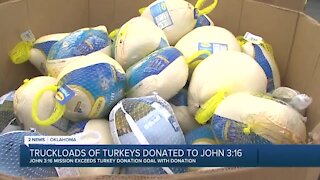Truckloads of Turkeys Donated to John 3:16