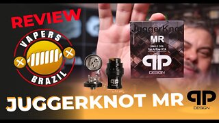 QP Design Juggerknot MR RTA - O melhor RTA single Top Airflow ?