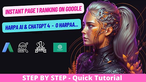 🏆🔝💥 "DOMINATE GOOGLE in 24 Hours! HARPA AI & ChatGPT 4 Insider Secrets REVEALED!"