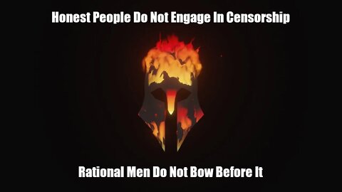 What does censorship say about those WHO try to silence others?