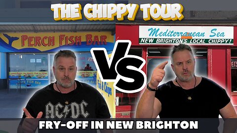 FRY OFF! The Ultimate Fish and Chips Showdown. New Brighton - Perch Fish Bar VS Mediterranean Sea