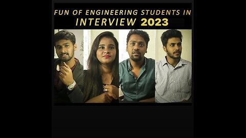 Does the current engineering education in India lack good teachers?|HR interview funs #1