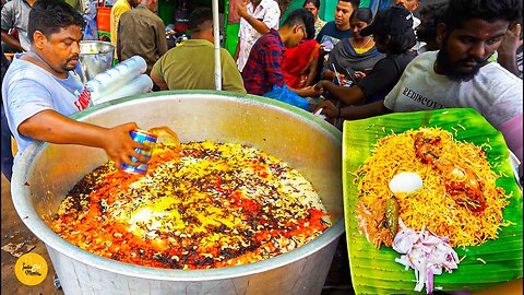 Gundu Bhai Hyderabadi Chicken Dum Biryani Daily 500 Kg Biryani Making Rs. 140/- Only