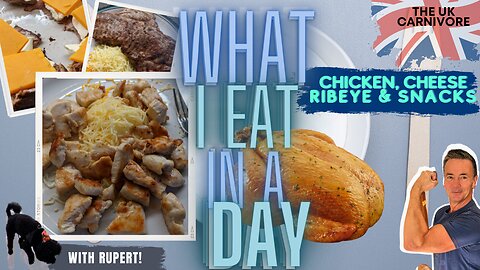 Chicken, Cheese, Ribeye & Snacks (Eat in a Day)