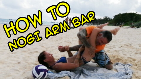 How to O Soto Gari to Armbar Submission Series | NoGi Judo Takedown for BJJ | Bikini BJJ