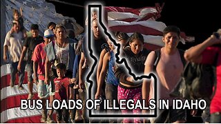 Busloads of ILLEGALS Dropped off in Idaho Because the State is 'TOO WHITE' by Victor James