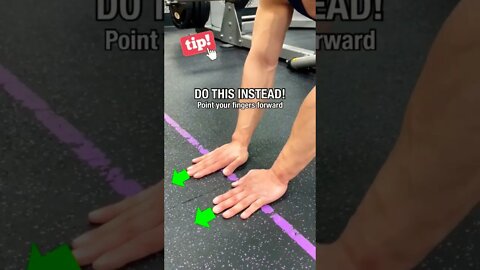 ✅ DO THIS INSTEAD IF YOUR ELBOWS HURT DURING DIAMOND PUSHUPS! 🤜🏼🤛🏼 #Shorts #Shorts