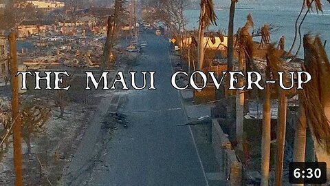 The Maui Cover-Up