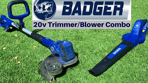 Wild Badger 20v String Trimmer/Blower Combo