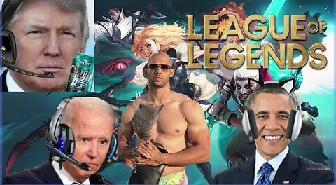 Andrew Tate, Donald Trump, Joe Biden And Barack Obama Playing League Of Legends *FUNNY*