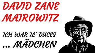 KRIMI Hörspiel - David Zane Mairowitz - ICH WAR IL DUCE'S ...MÄDCHEN