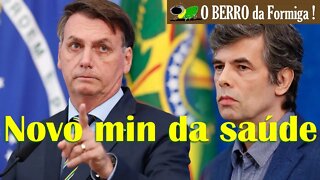 Pronunciamento oficial Bolsonaro demite Mandetta e apresenta novo min da saúde Nelson Teich