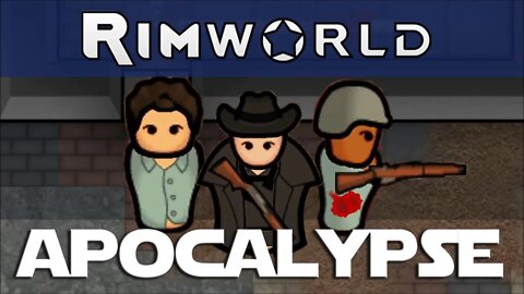 Rimworld Apocalypse ep 1 - The Abandoned City. A New Colony Survival.
