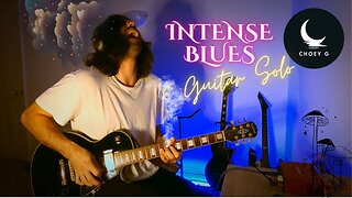 HEAVY BLUES Guitar Solo (intense!)