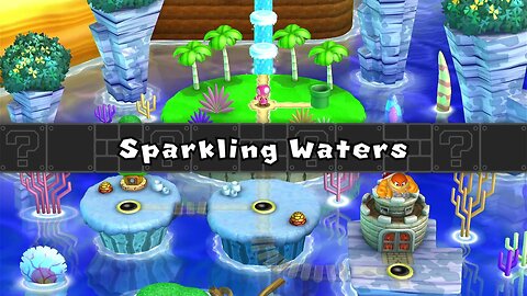 Sparkling Waters - New Super Mario Bros. U Deluxe (Part 7)