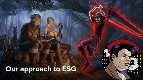 Comix Division and Marc Talk CDPR's ESG Video