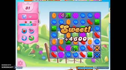 Candy Crush Level 995 Audio Talkthrough, 3 Stars 0 Boosters