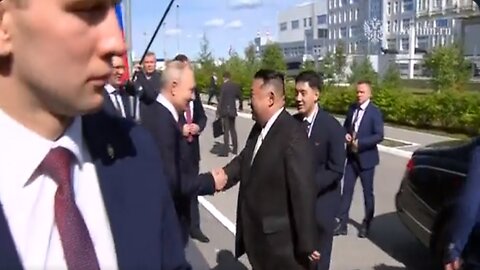**DEVELOPING** Putin Meets with Kim Jong-un at the Vostochny Cosmodrome