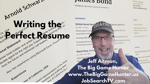 Writing the Perfect Resume | JobSearchTV.com