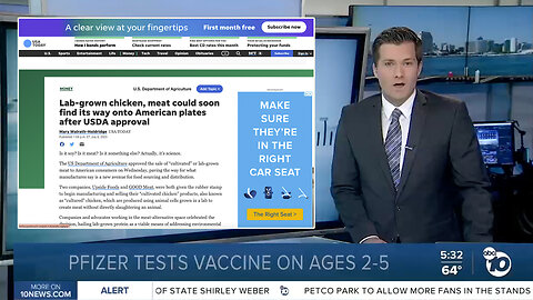 Food Vaccines? | USDA Approves First Lab-Grown Meat to Be Sold to the Public | How to Feed Your Family Without Feeding Them Lab-Grown Meat & Food Vaccines?