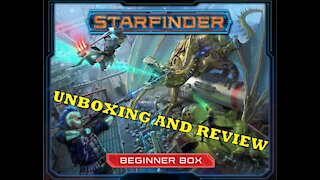 Starfinder Beginner Box Unbox and Review