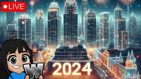 🔴LIVE: Happy New Year Hello 2024 🥳 🎉 (Stream DAY 9/37)