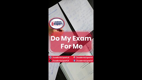 Do My Exam For Me | academicexpert.uk