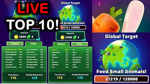 Root Land LIVE Update! Top 10 Global SuperSightLIVE! Leaderboard Gameplay! Second Leap Game! #7