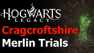 Hogwarts Legacy - All 5 Cragcroftshire Merlin Trials Guide - Merlin's Beard Achievement/Trophy