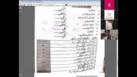 Class 6th Urdu B Zoom Online Class 1 Dec 2020