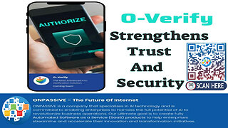 #onpassive OVerify Strengthens Trust And Security