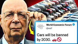Cars To Be Banned by 2030 Under WEF 15 Minute City Plans: 'Travel Is Not a Human Right'