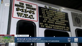 Rescue 4 on display after rescuing people in 9/11