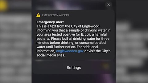 Englewood issues boil water advisory for portion of city after E. coli found in water