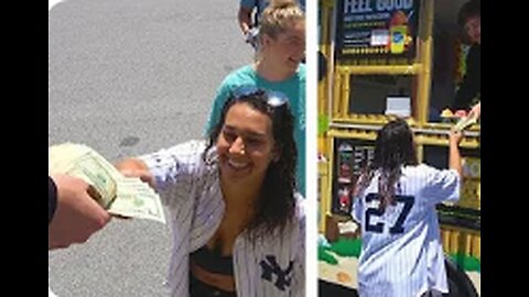 I Gave $20,000 To People From An Ice Cream Truck