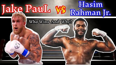 Jake Paul vs Hasim Rahman Jr., The FIRST REAL FIGHT?