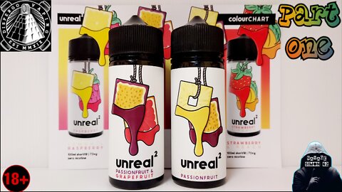 UNREAL 2 / PASSIONFRUIT & GRAPEFRUIT / PINEAPPLE & PASSIONFRUIT 🔞 #dispergo #unreal2 #ukeliquid