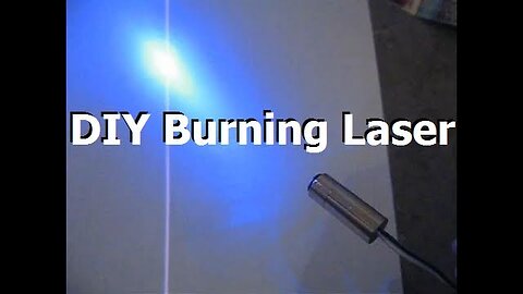 DIY: How to Make a High Powered Burning Blue/Violet Laser Pointer